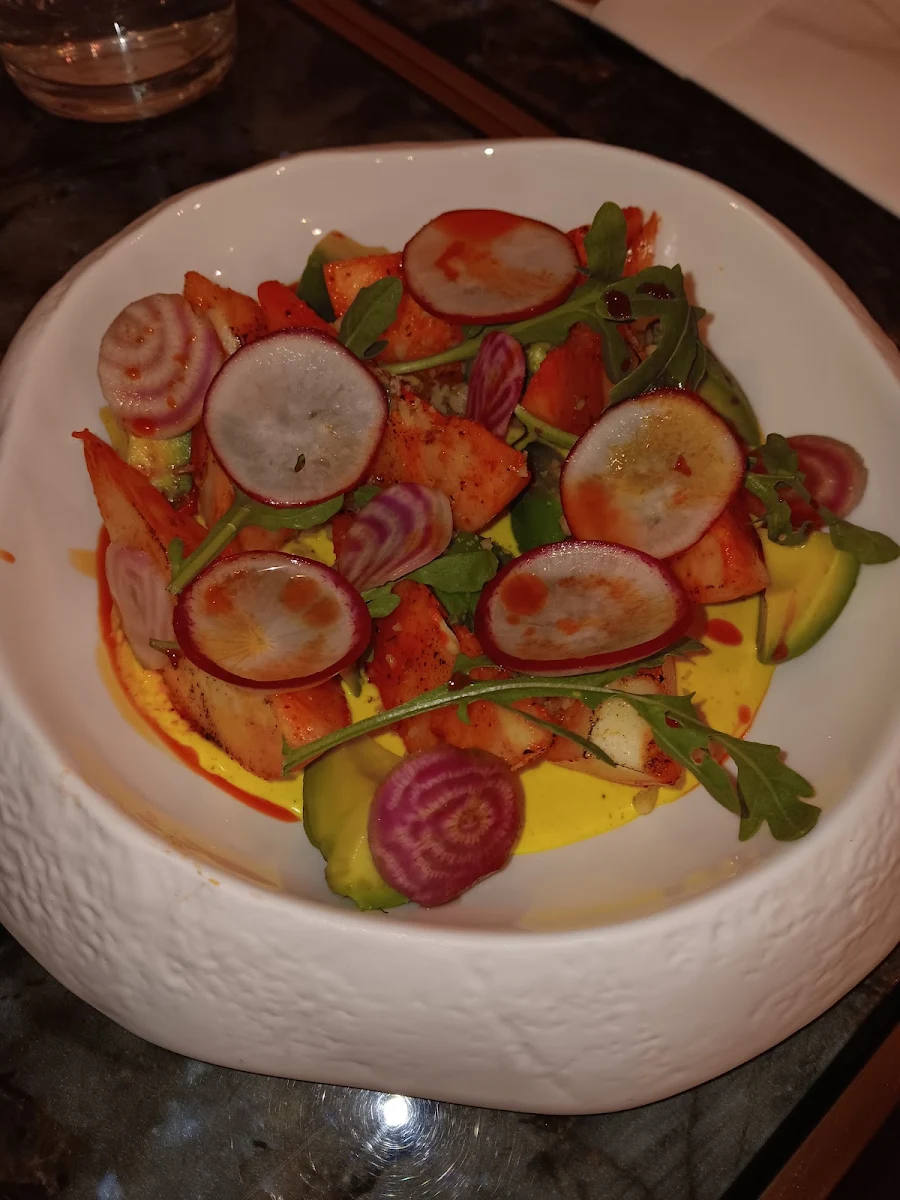 Tandoori Smoked Pear Salad GF