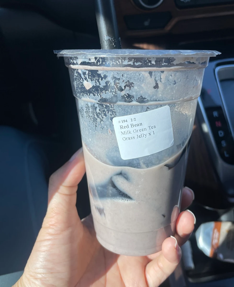 Red Bean Milk Tea