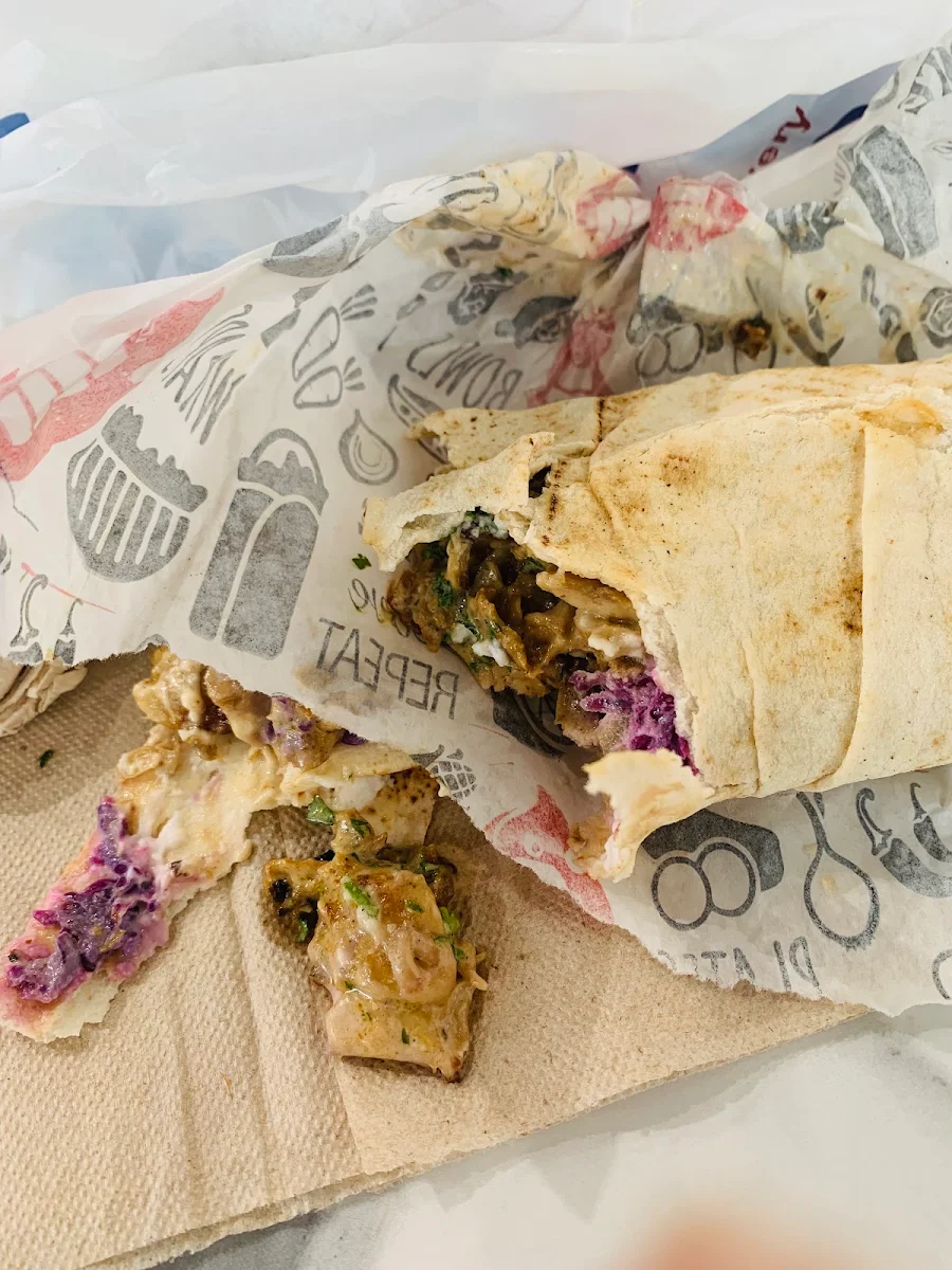 Chicken Shawarma Wrap