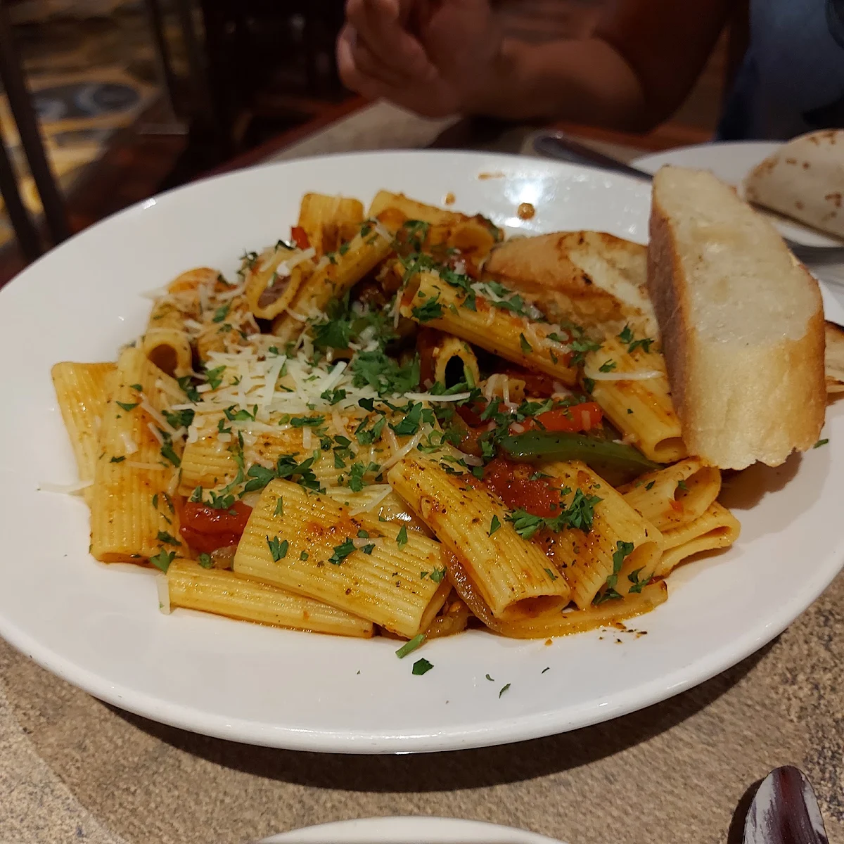 Grilled Chicken Rigatoni