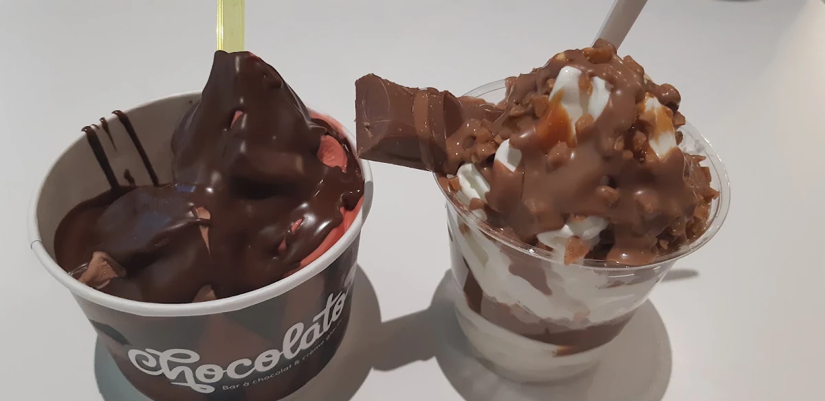 Crème Glace Molle À la Framboise