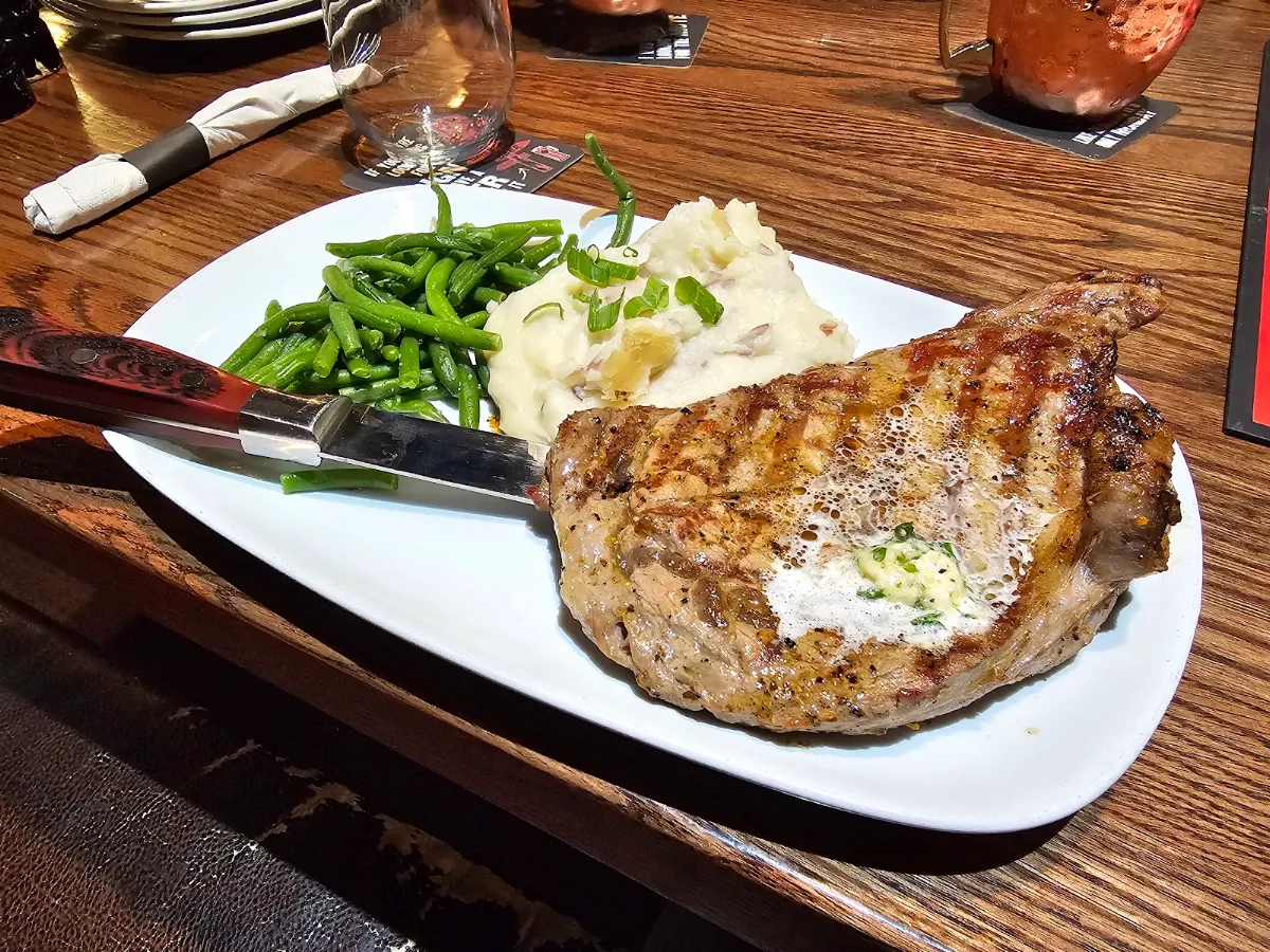 Rib Eye, MR MIKES SteakhouseCasual