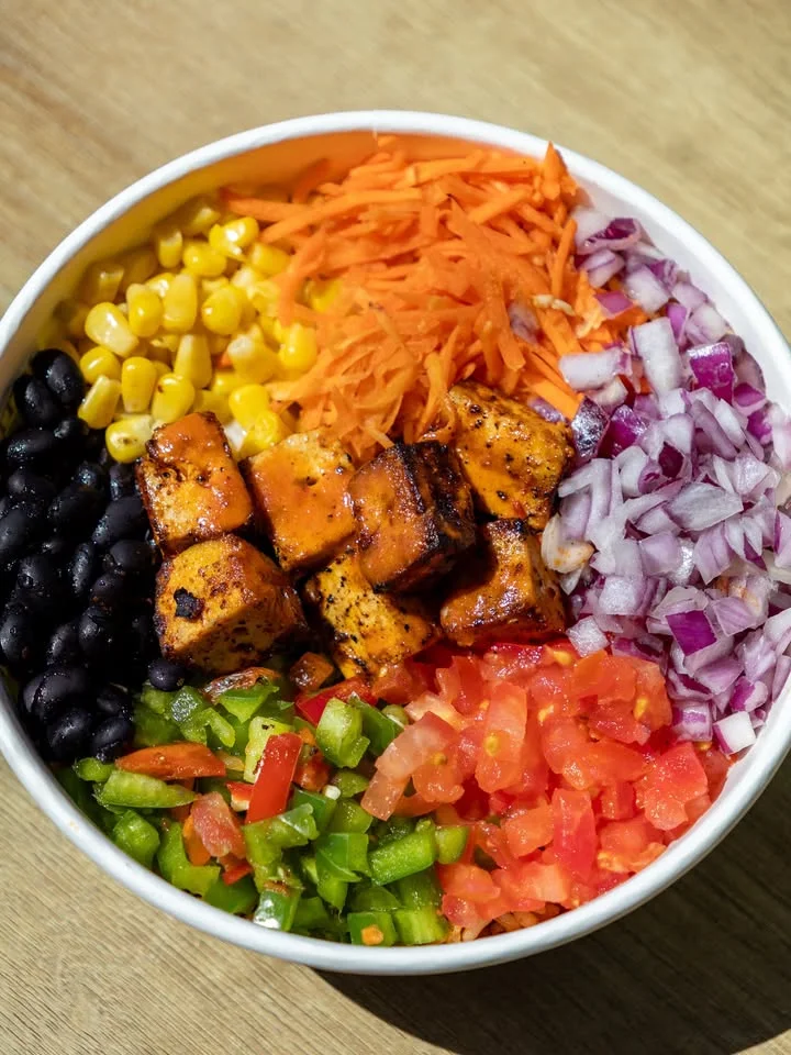 Piri Bol Tofu Mariné Marinated Tofu Piri Bowl
