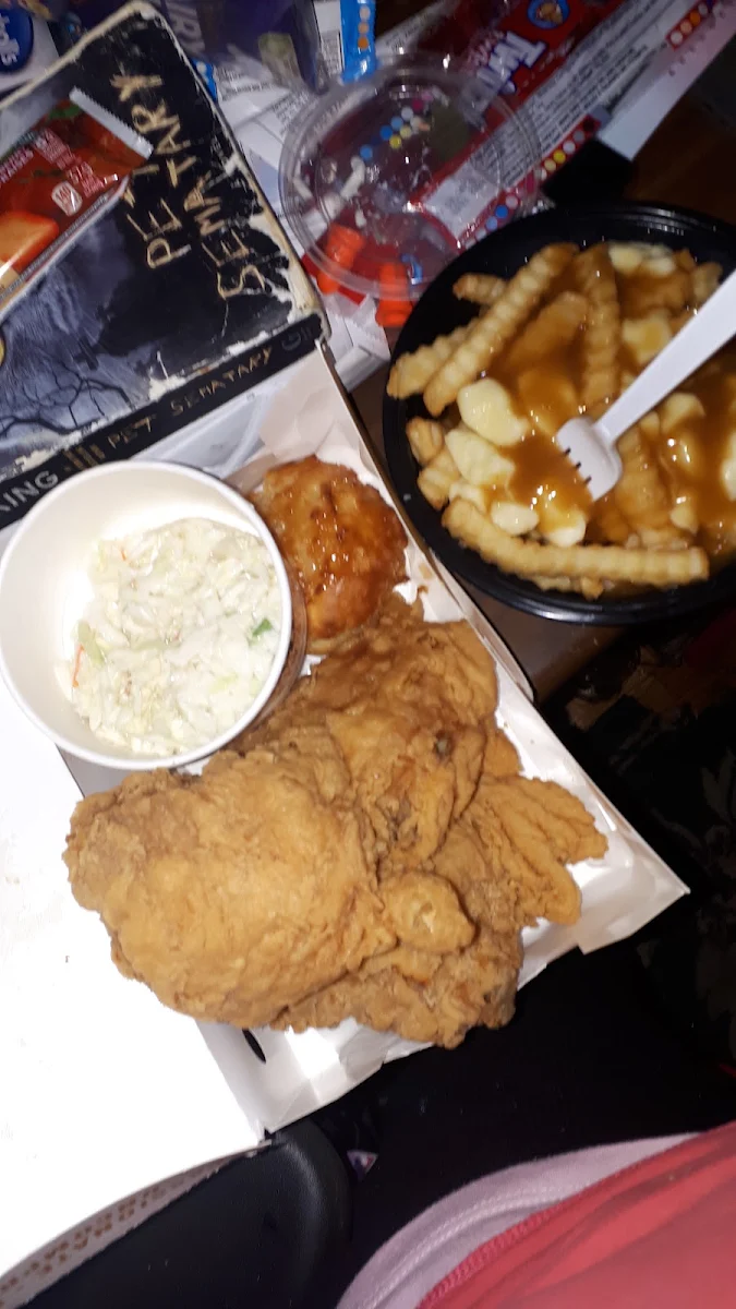 Fried Chicken Coleslaw