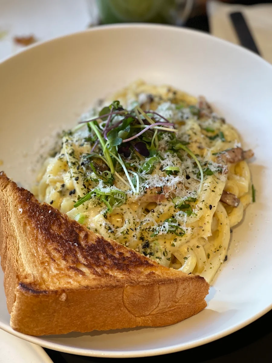 Udon Carbonara