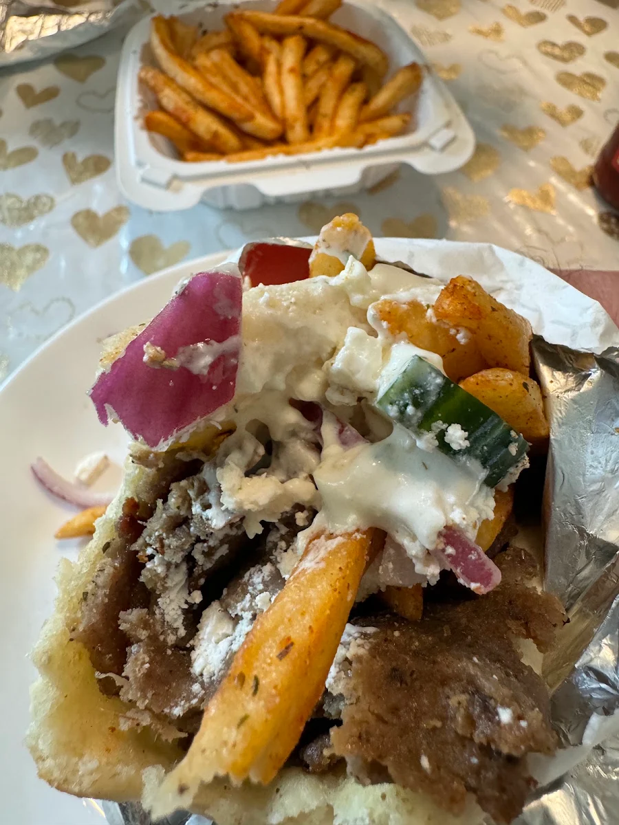 Gyro, Bacchus Greek Grill