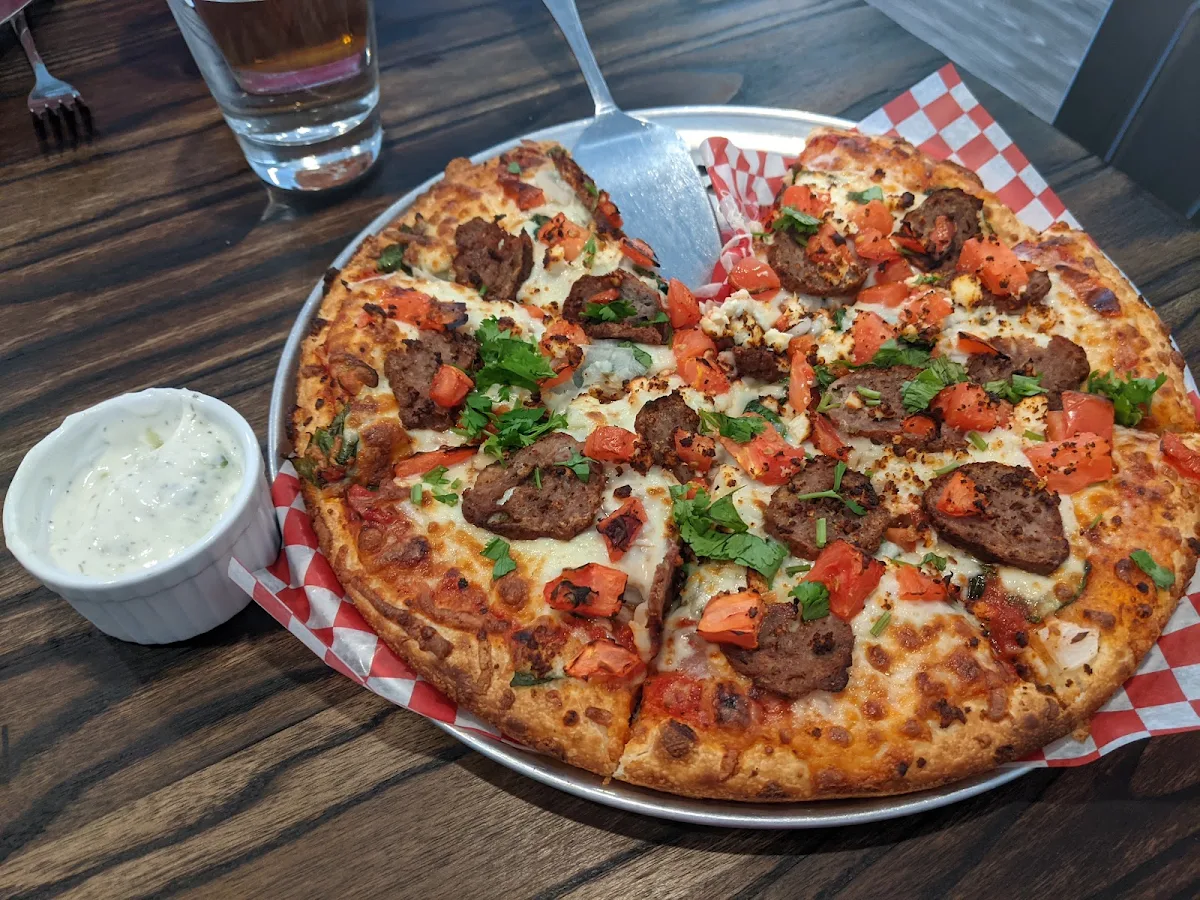 Lamb Pizza