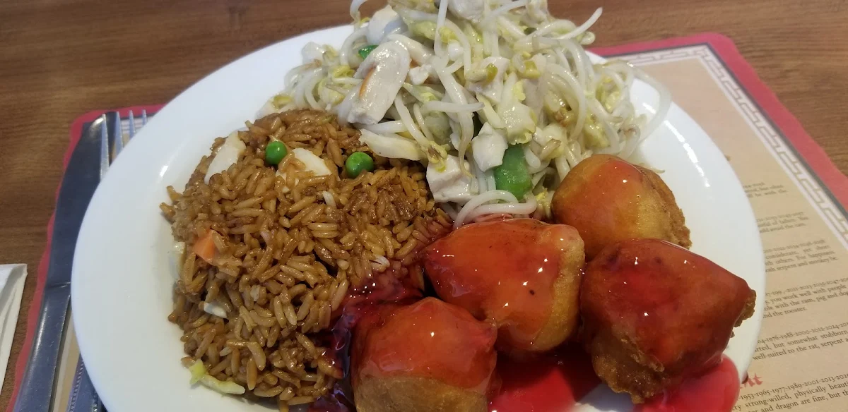 Sweet & Sour Chicken & Chicken Fried Rice