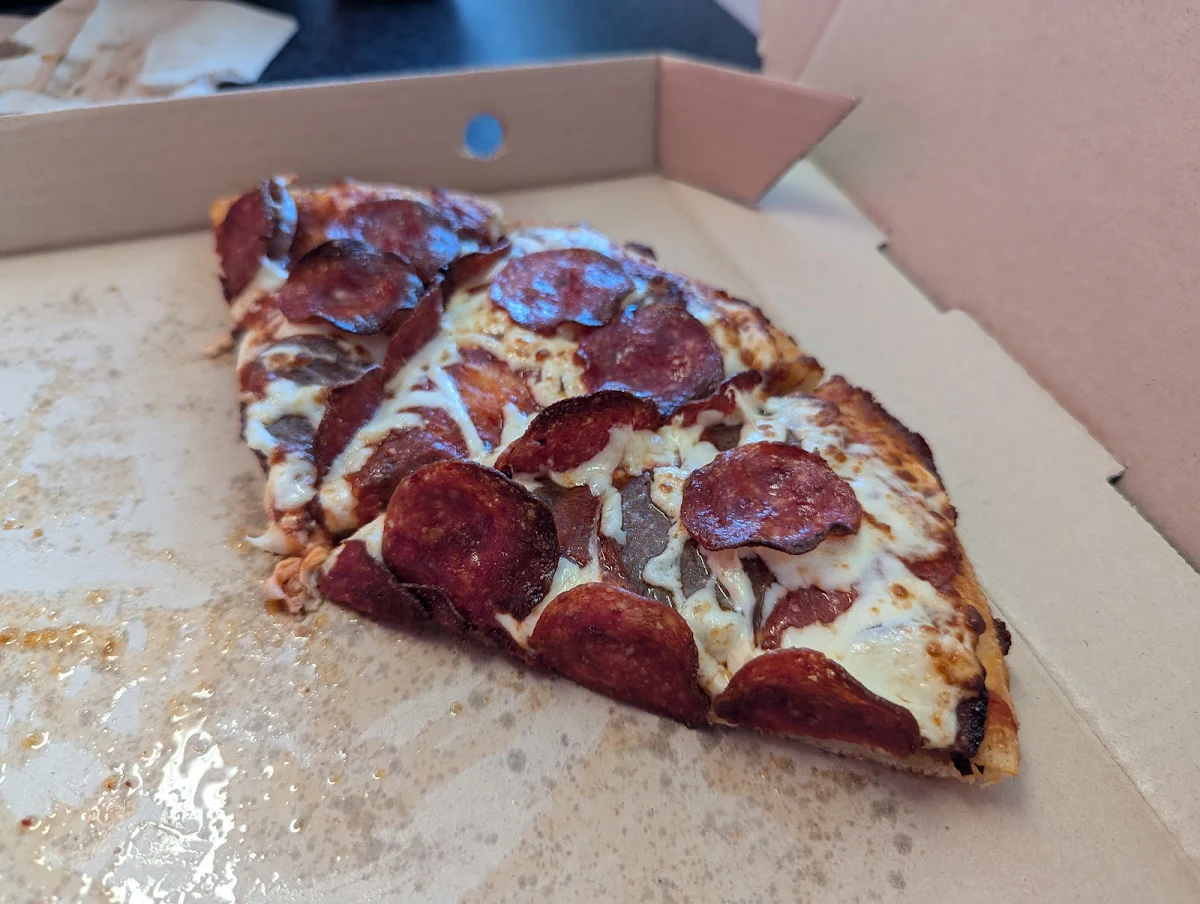 Pepperoni and Italian Sausage Pizza