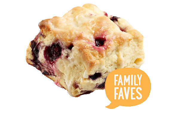 Berry & White Chocolate Scone