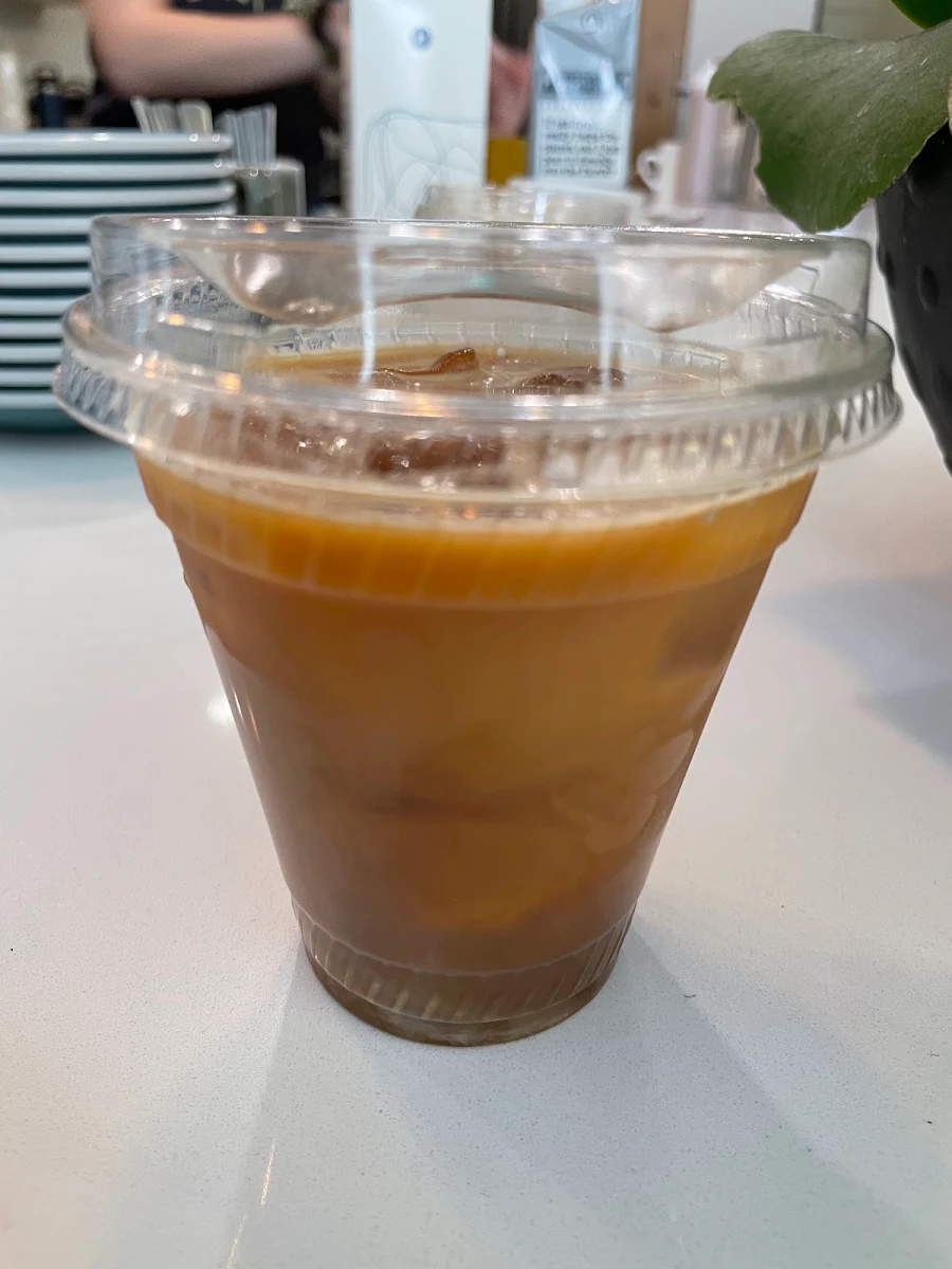 Iced Americano with Milk