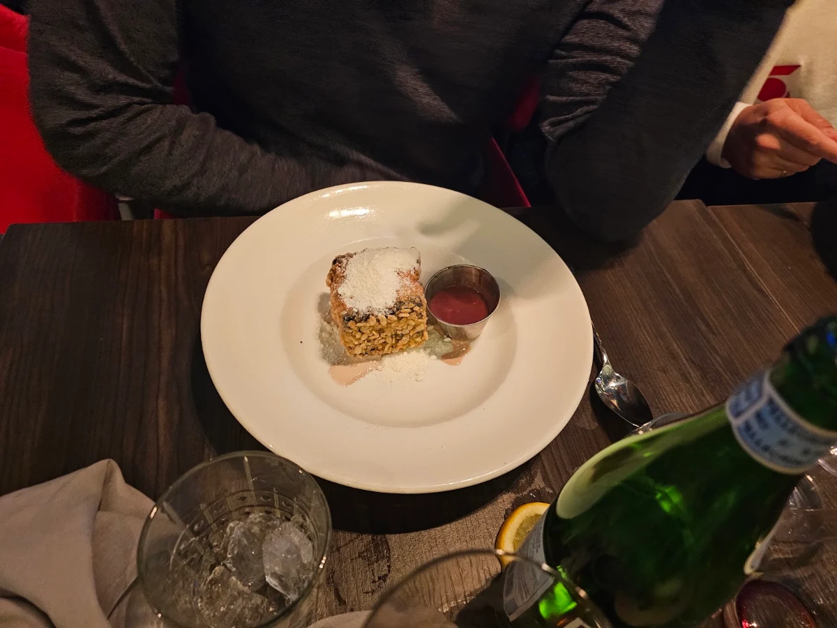 Lindt Deep Fried Ice Cream