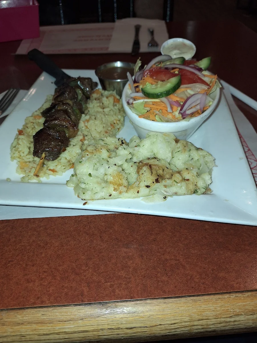 Filet Mignon with Potato Salad