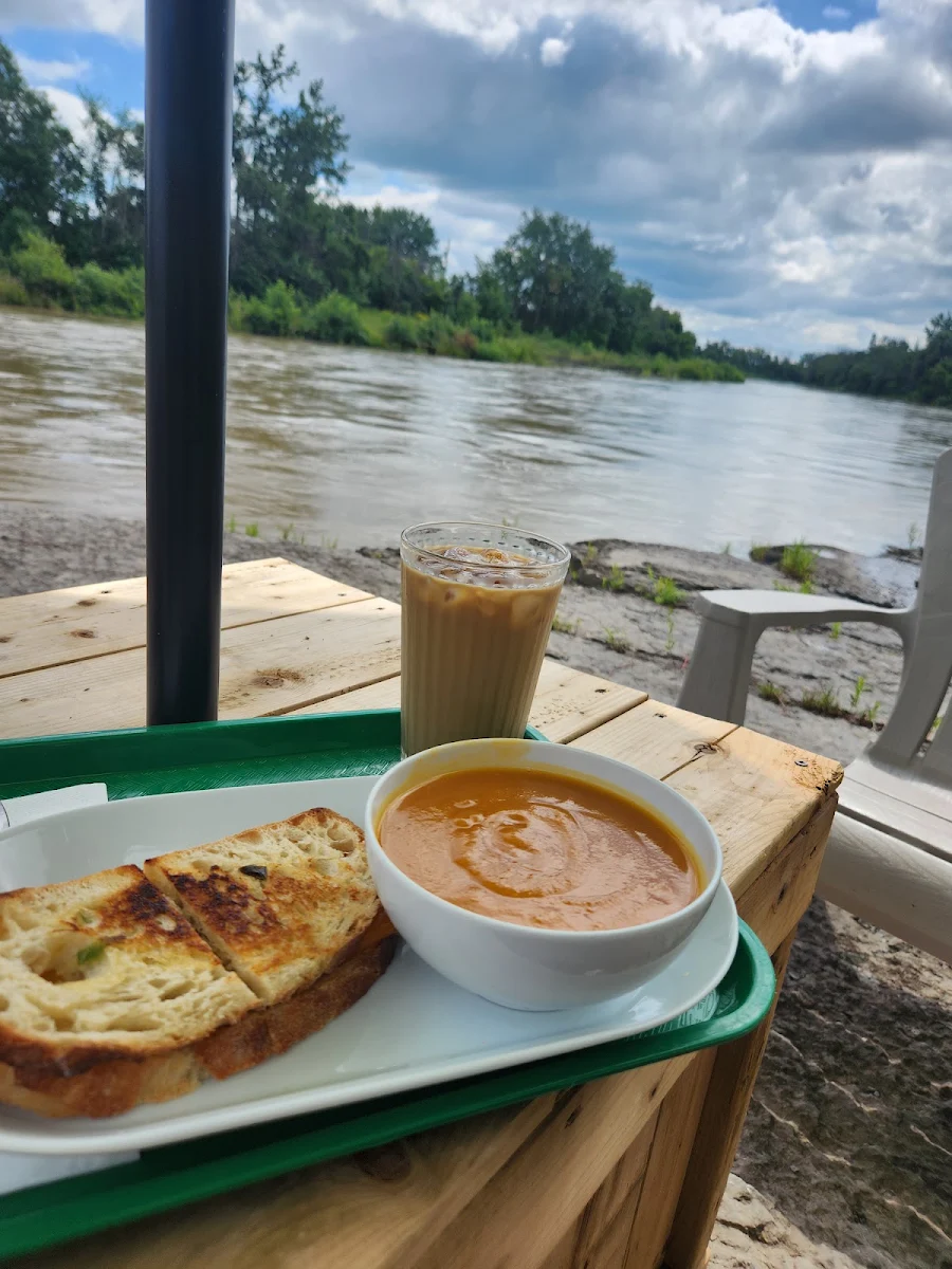Grilled Cheese with the Soup