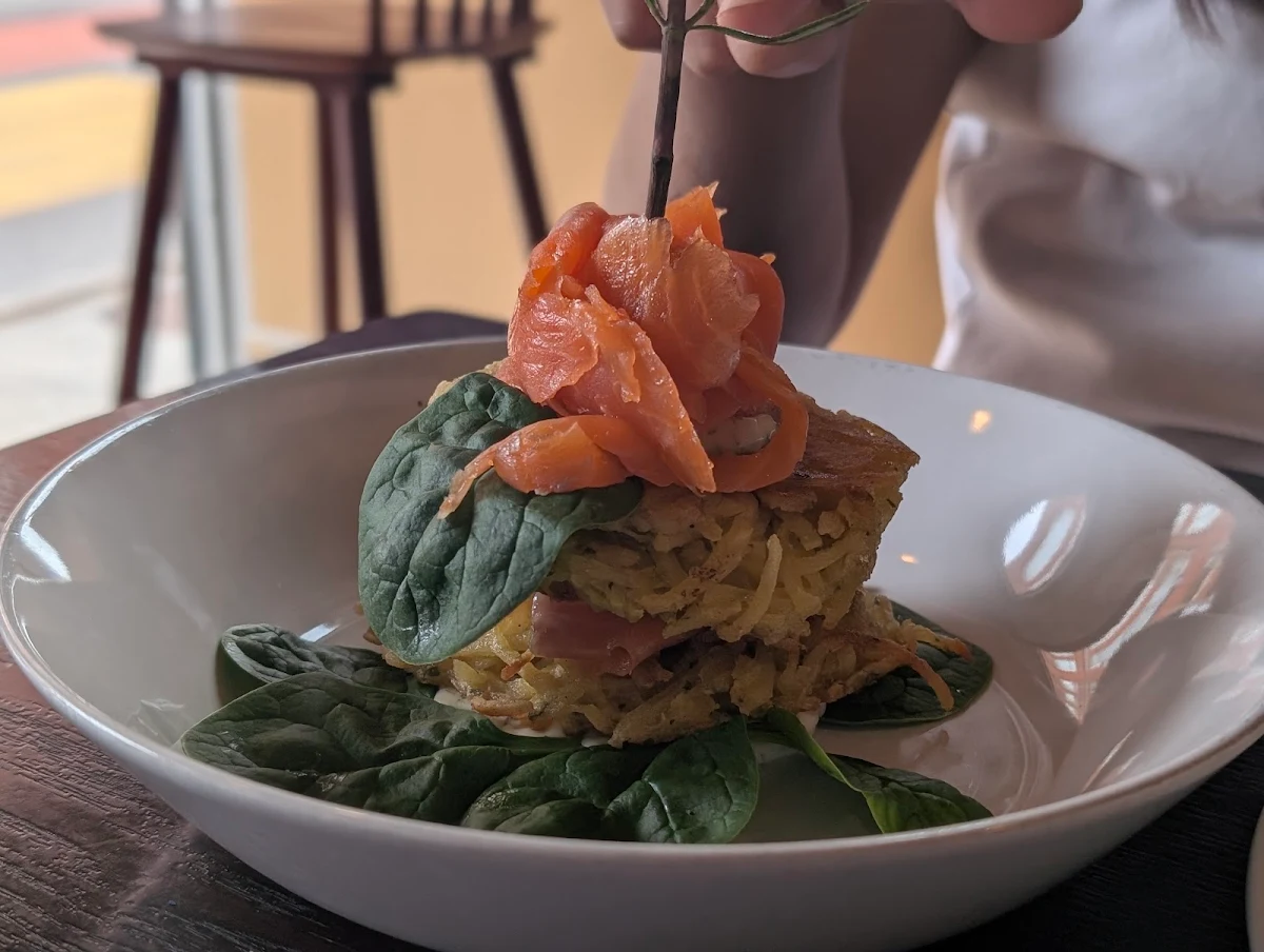 Smoked Salmon Rösti
