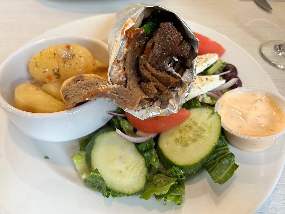 Gyro Sandwich Platter