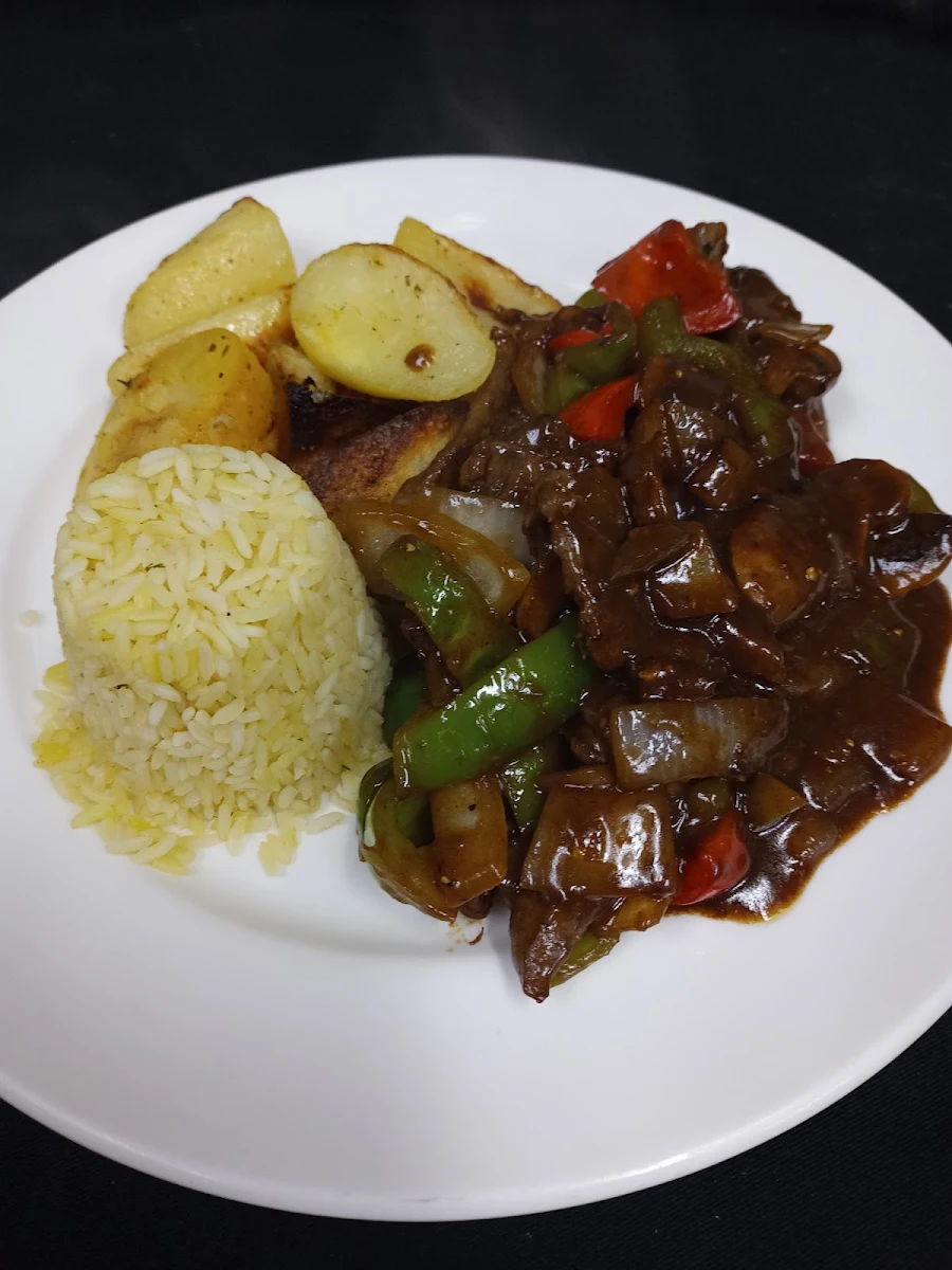 Sauteed Green Pepper Steak