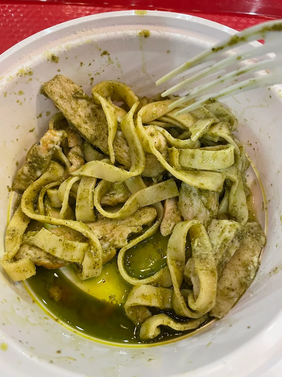 Basil Pesto Alfredo