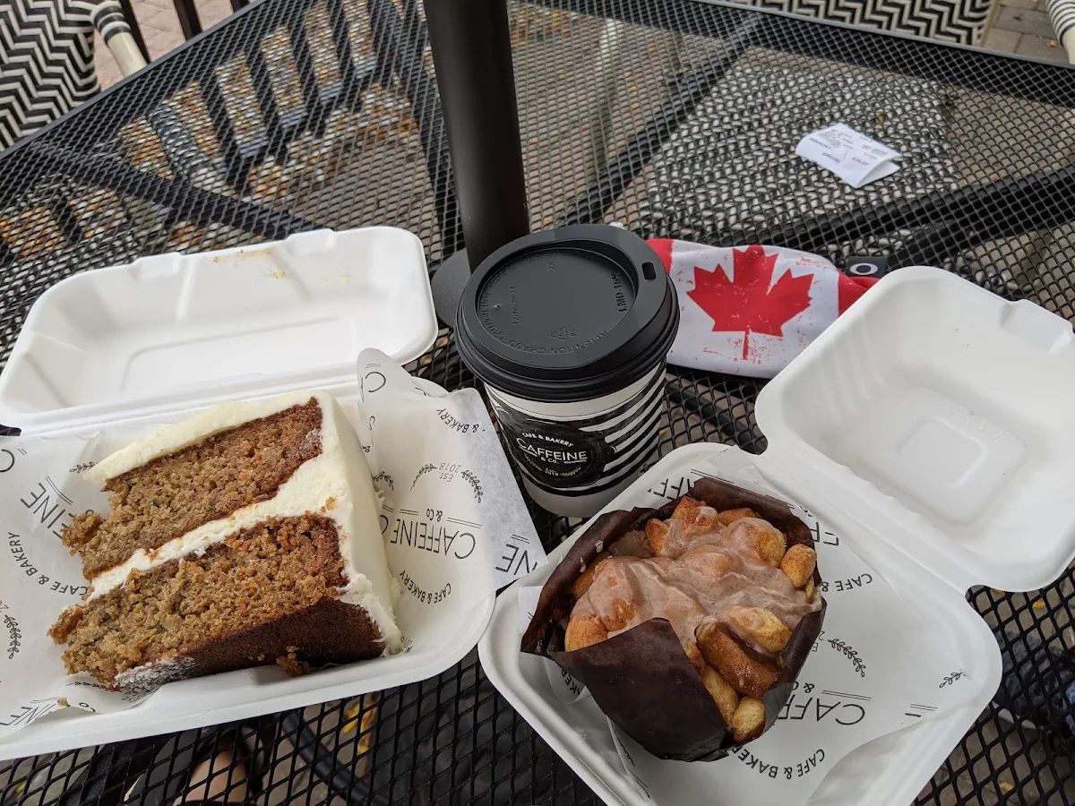 Carrot Cake and Apple Fritter Muffin