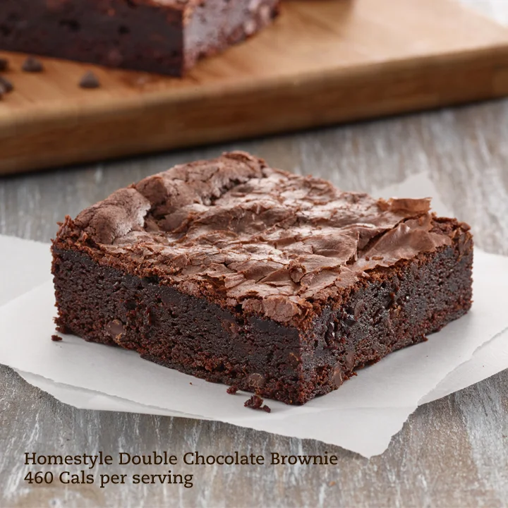 Homestyle Double Chocolate Brownie