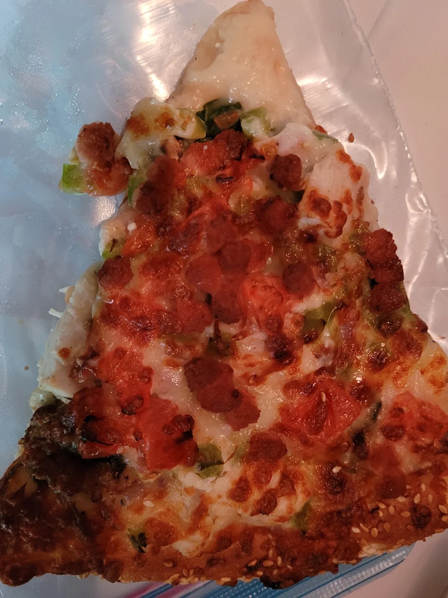 Chicken Alfredo Pizza