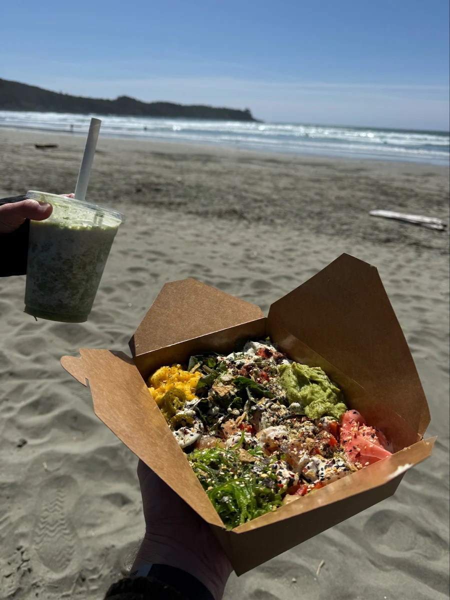 Large Salmon and Tuna Poke