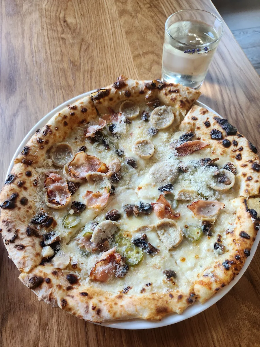 Chicken Sausage Pizza