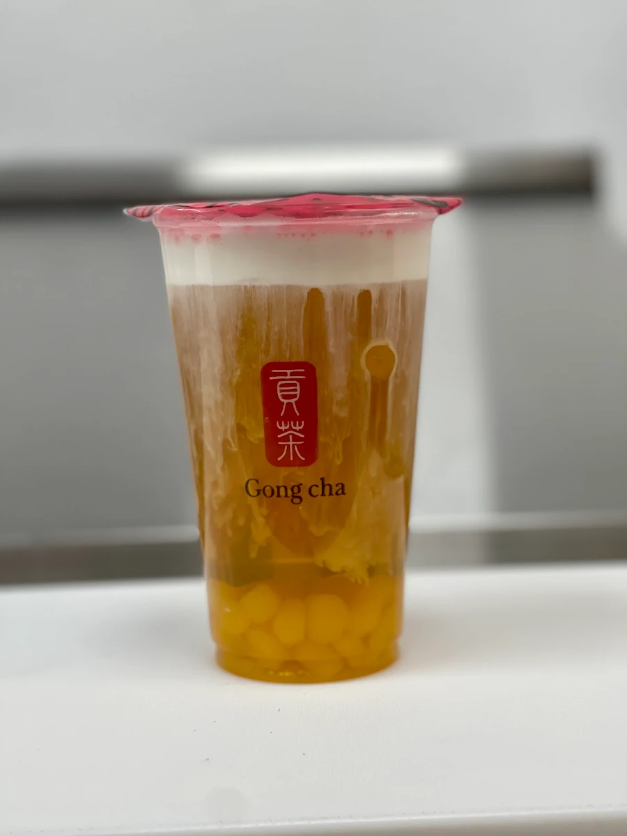 Brown Sugar Milk Foam Lychee Tea