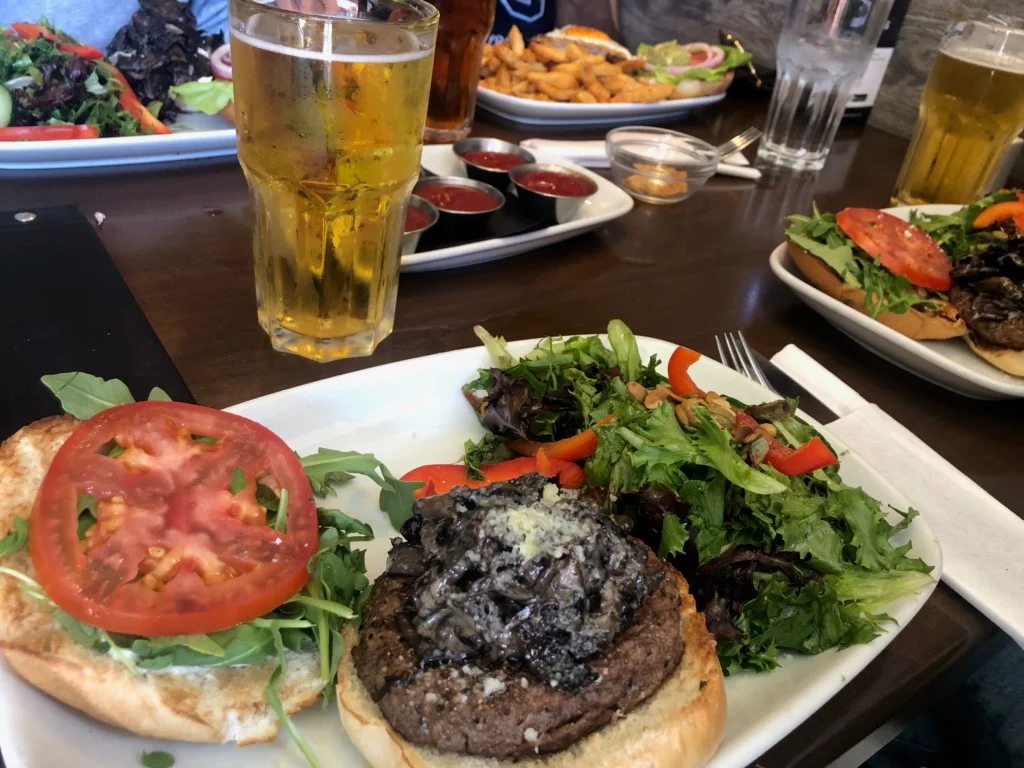 Wild Mushroom Burger
