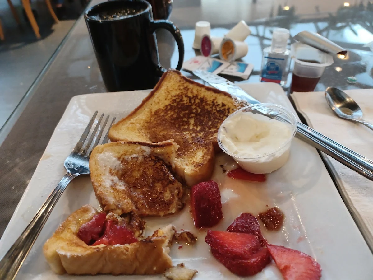 French Toast with Egg and Bacon