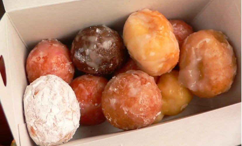 Chocolate Glazed Timbit