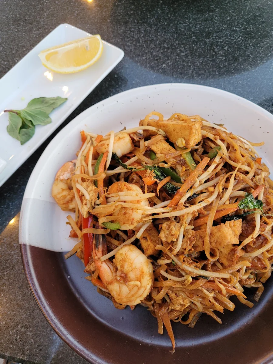 Pad Thai Aux Crevettes Shrimps Pad Thai