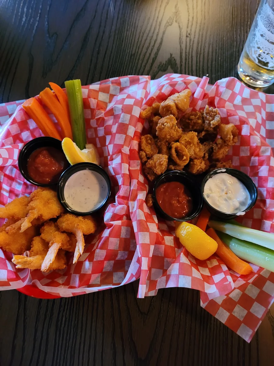 Calamari and Butterfly Shrimp