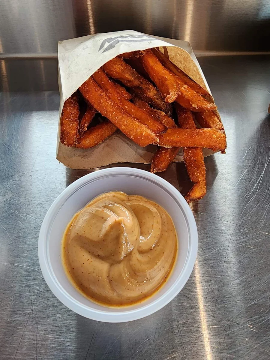 Sweet Potato Fries with Chipotle Mayo