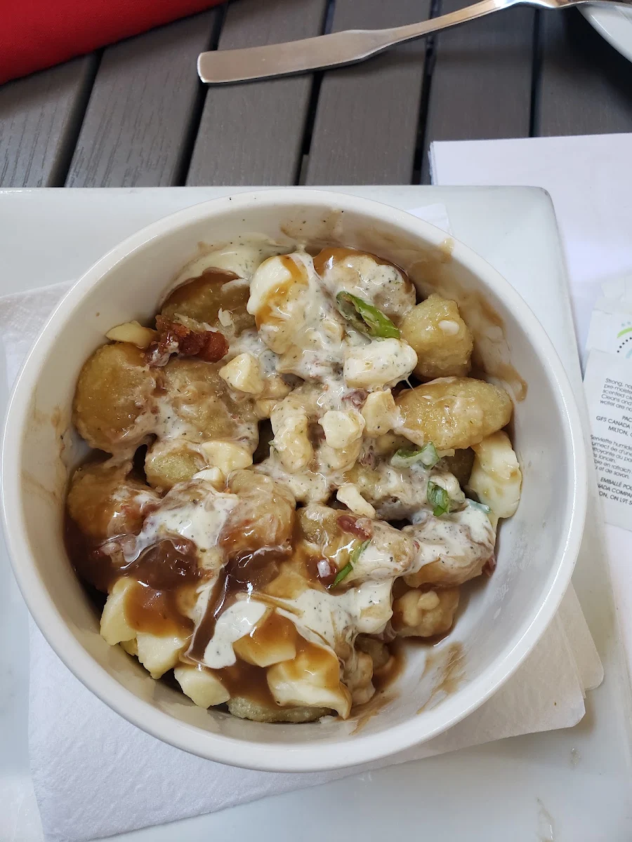 Deep Fried Gnocchi Poutine