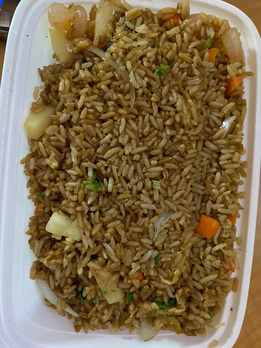 Pineapple Chicken Fried Rice