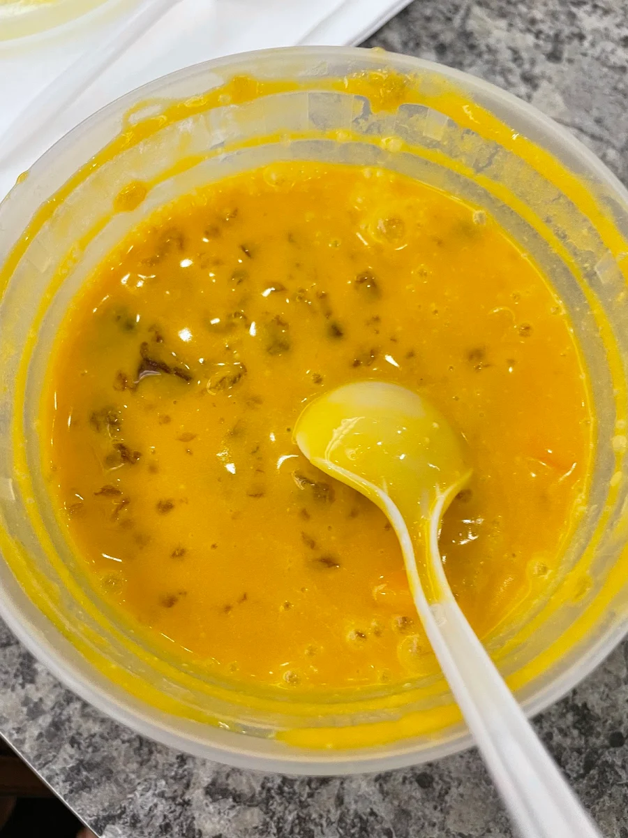 Mango Peach Gum Dessert