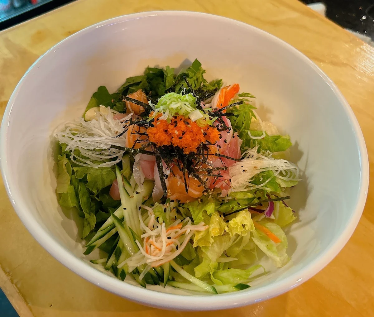 Spicy Sashimi Salad