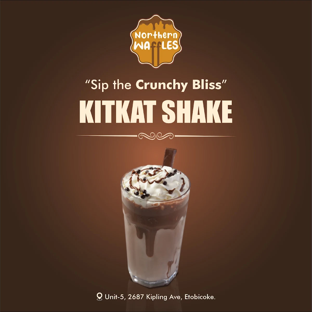 KitKat Shake, Northern Waffles