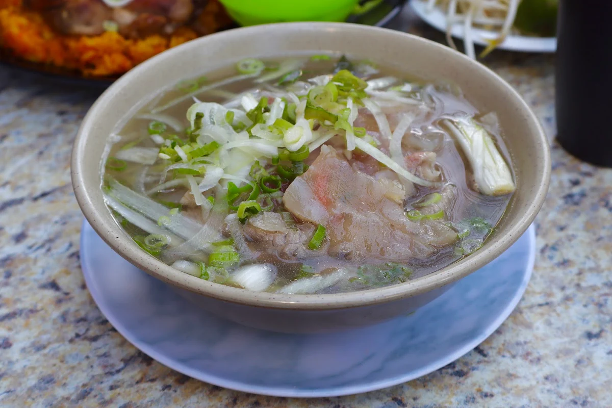 Rare Beef and Tendon Pho