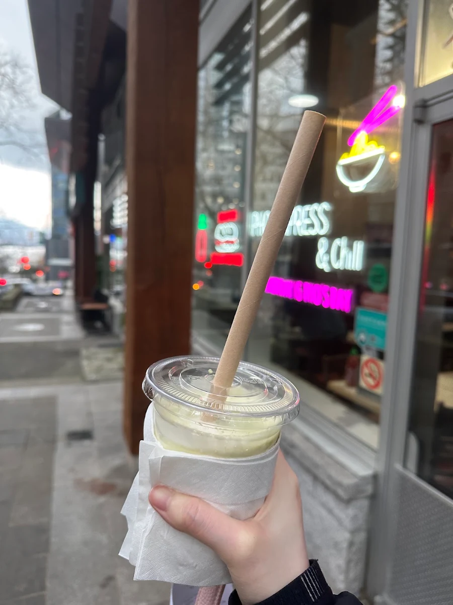 Thai Cheese Foam Tea Trà Sua Thái Kem Cheese