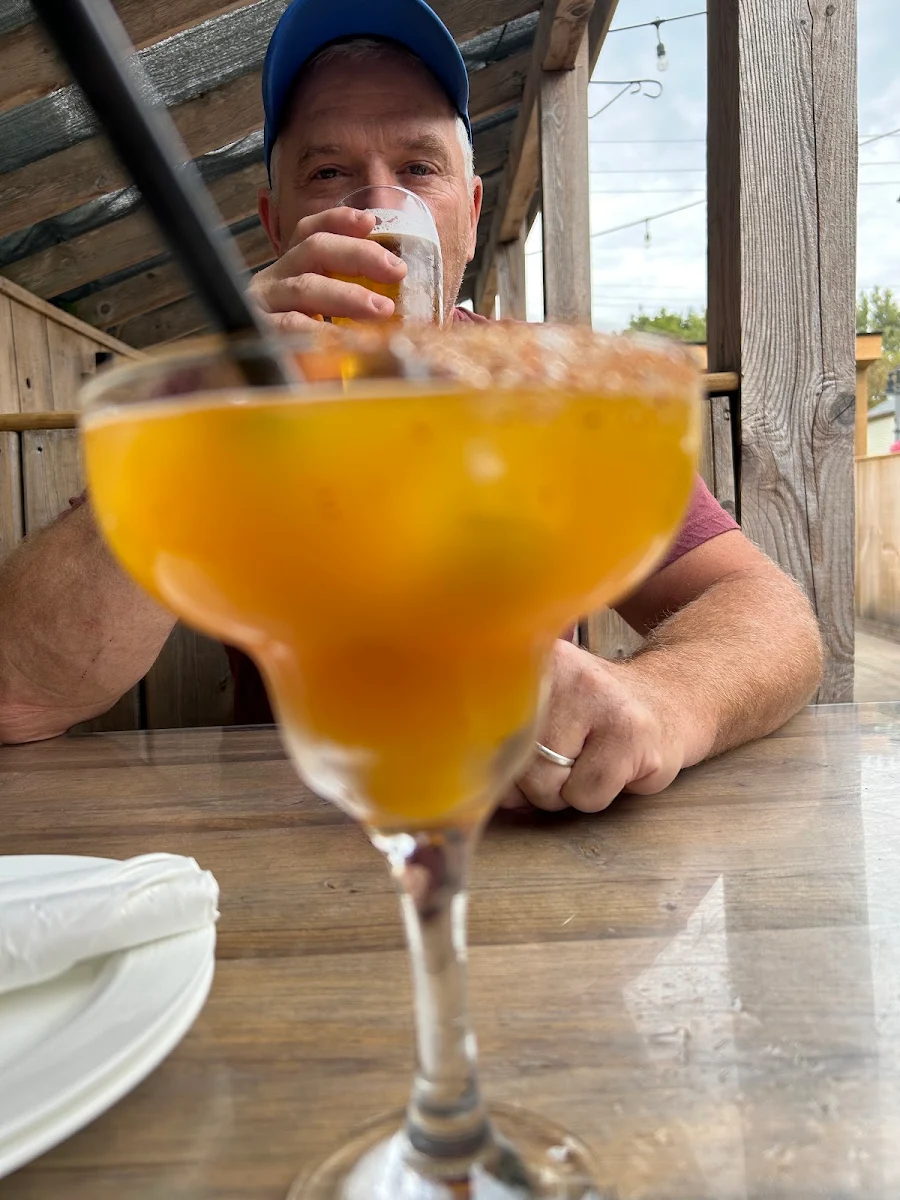 Spicy Mango Margaritas
