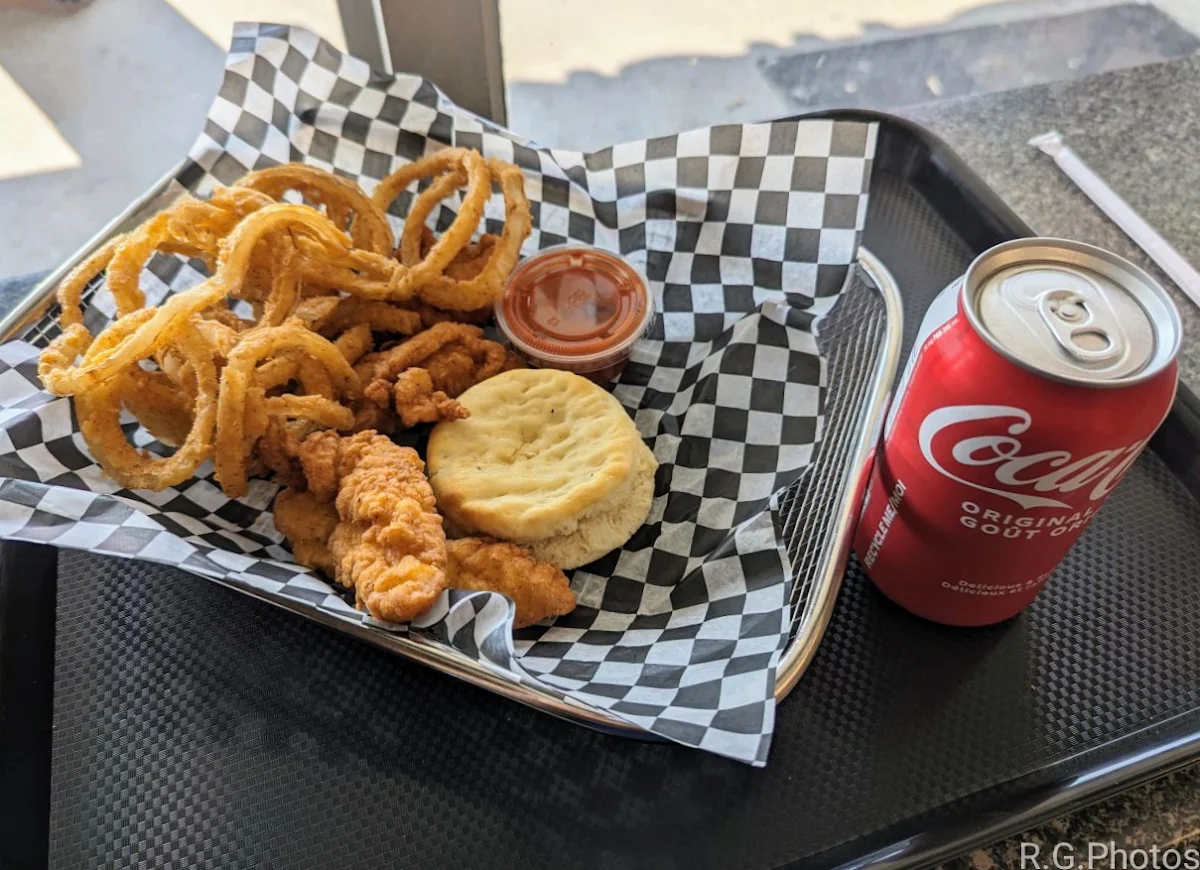 Onion Rings and Chicken Tenders