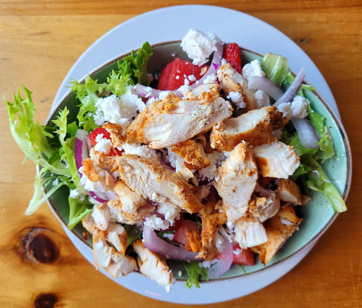 Sweet Summer Salad with Chicken