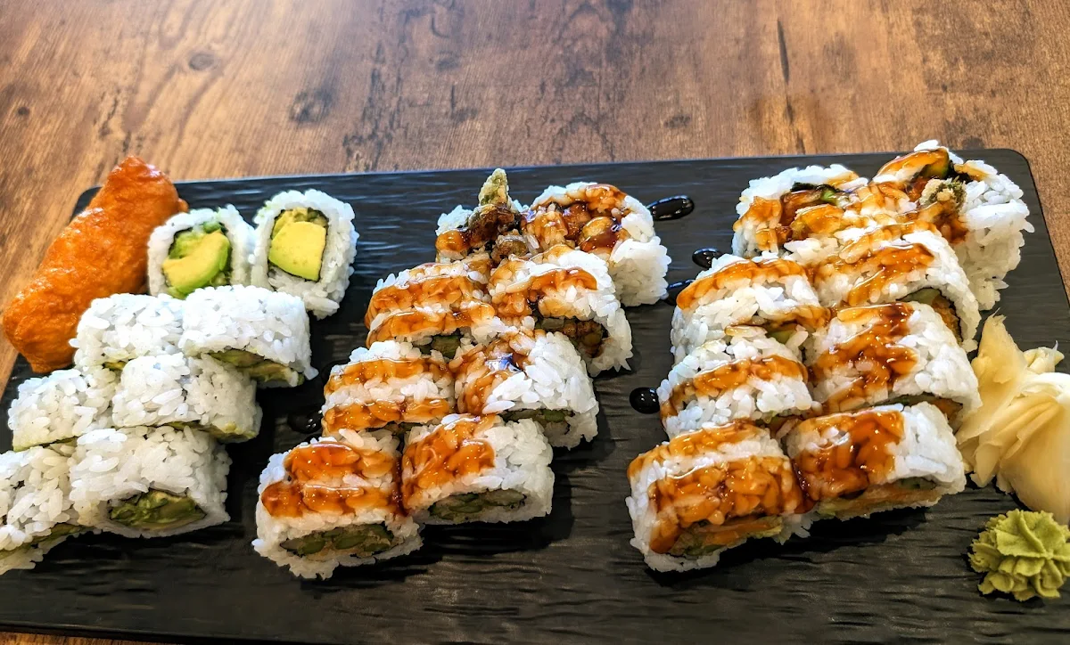 Vegetable Sushi Platter