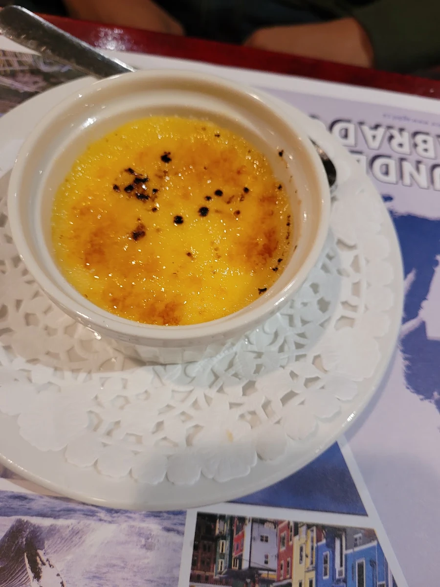 Vanilla Creme Brulee From