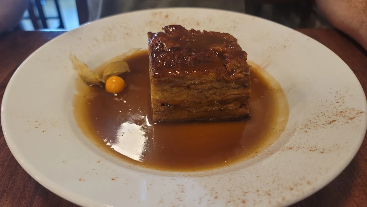 Croissant Maple Bread Pudding