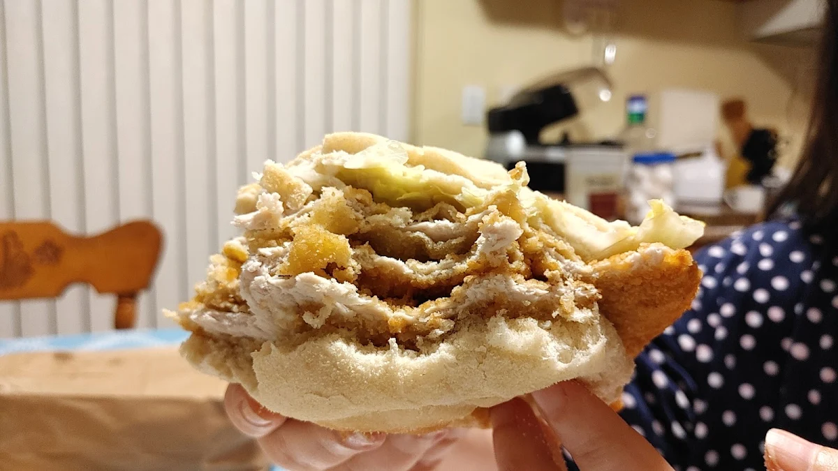 Pork Schnitzel Sandwich