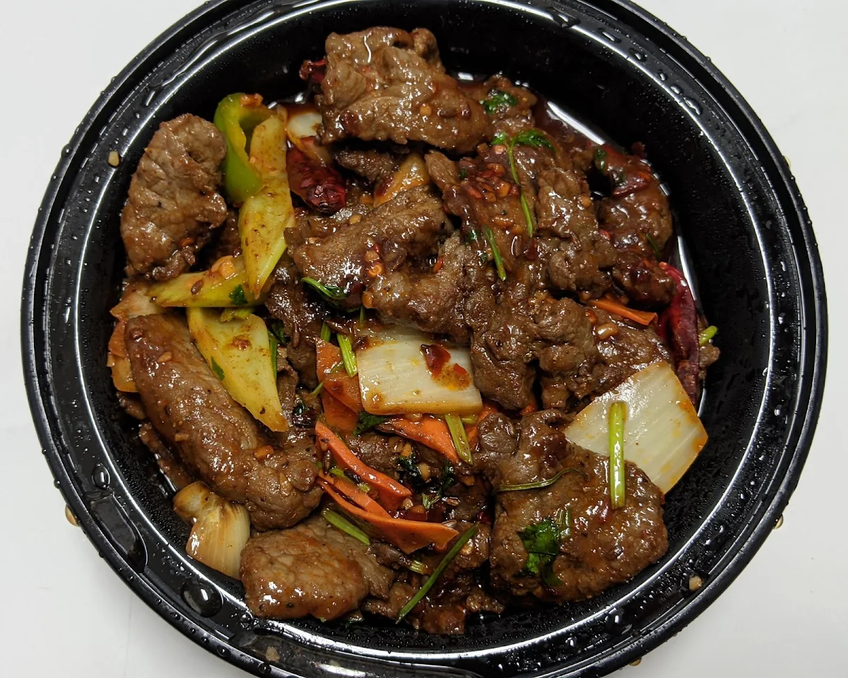 Cumin Beef, Wong's Asian Cuisine