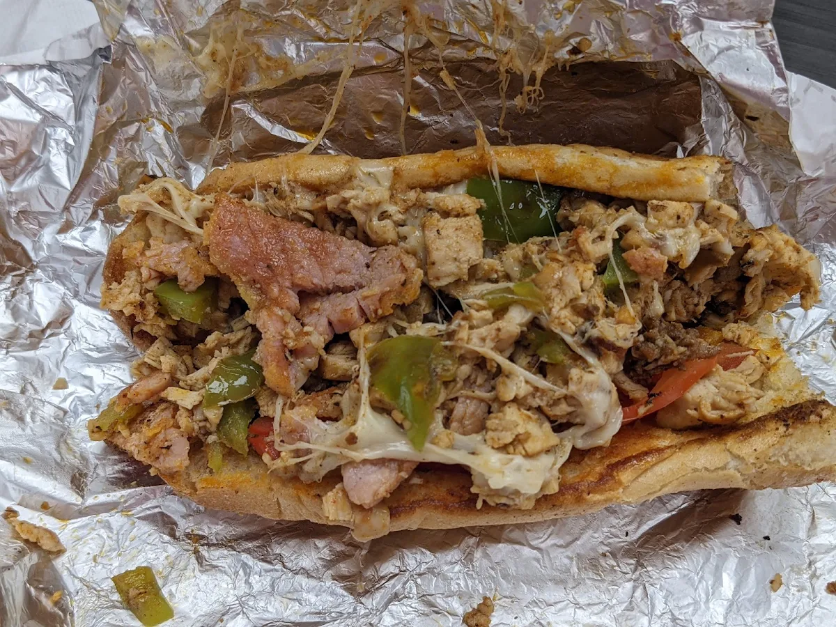 Chicken Cheesesteak with Peameal
